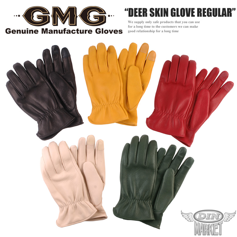 GMG-08 DEER SKIN GLOVE M[